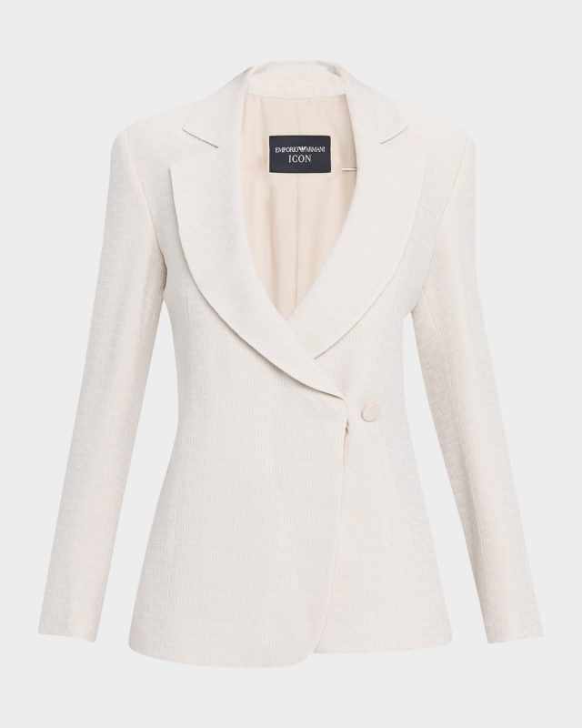 Single-Button Armure Blazer